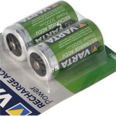 Varta Power Accu C-Type Rechargeable Batteries 3000mAh - Reliable, Long-Lasting Power for All Your Devices!